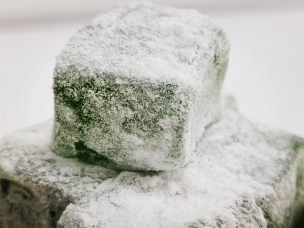 Türkische Süßware (Lokum) mit Minzgeschmack