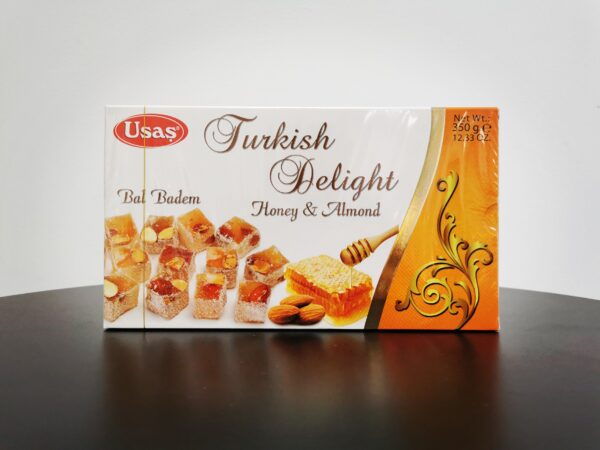 Usas Türkische Süßware mit Mandeln und Honigaroma 350g
