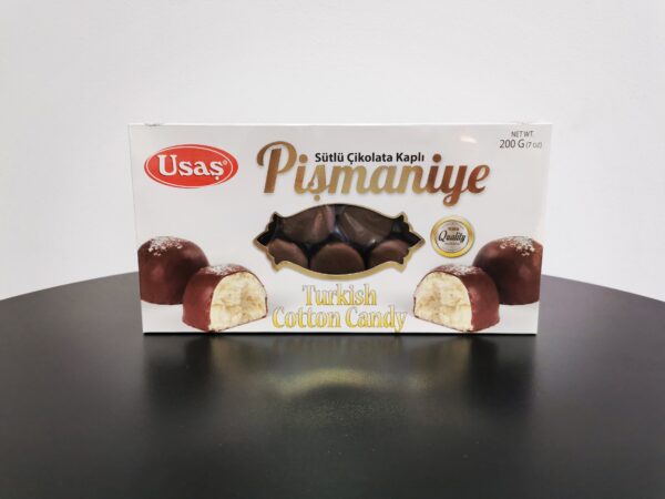 Usas Türkische Zuckerwatte mit Vanillegeschmack und mit zusammengesetzter Schokolade 200g