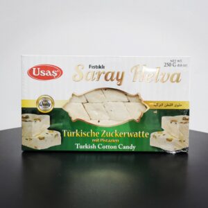 Usas Türkische Zuckerwatte mit Pistazien 250g