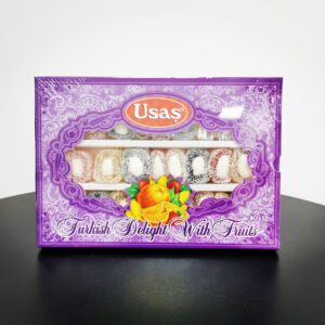 Usas Türkische Süßware mit Fruchtaroma und Kokosnuss 454g