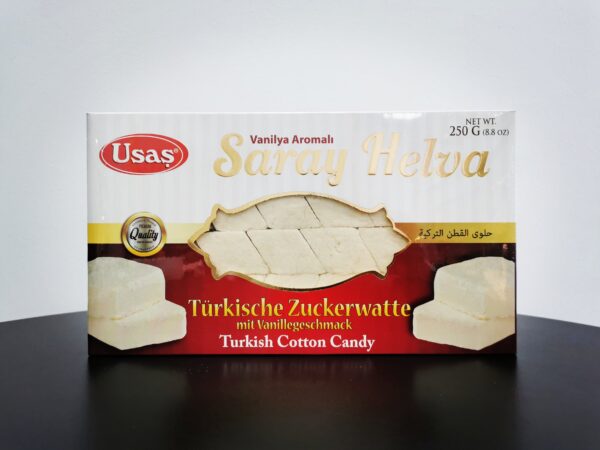 Usas Türkische Zuckerwatte mit Vanillegeschmack 250g