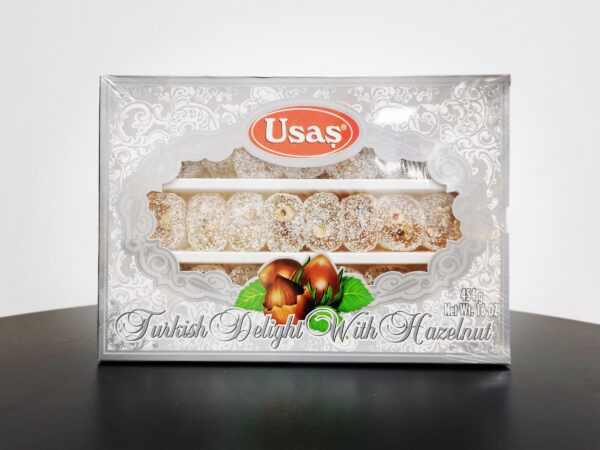 Usas Türkische Süßware mit Haselnuss 454g