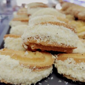 Türkische Plätzchen mit Kokosflocken