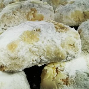 Türkische Plätzchen mit Puderzucker