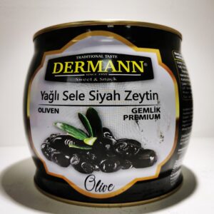 Dermann schwarze Oliven 800 g