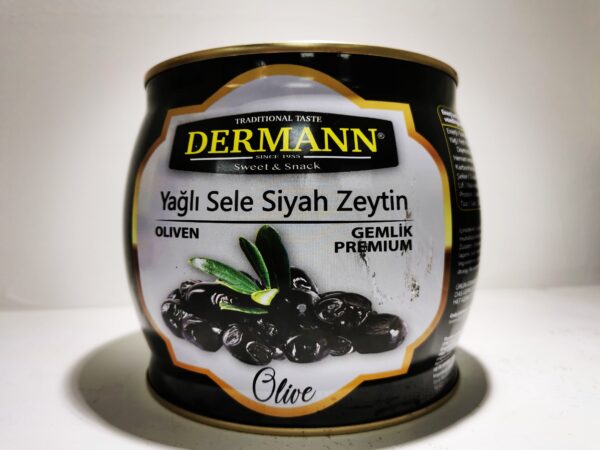 Dermann schwarze Oliven 800 g